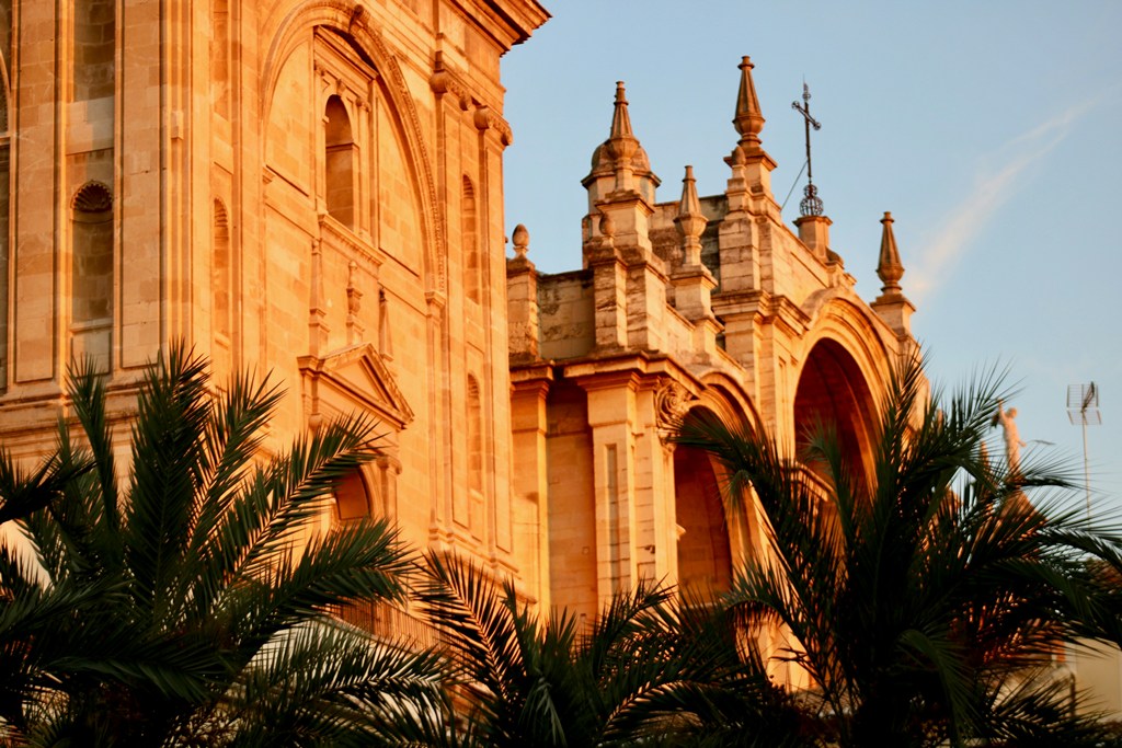 Kathedrale von Granada Sonnenuntergang